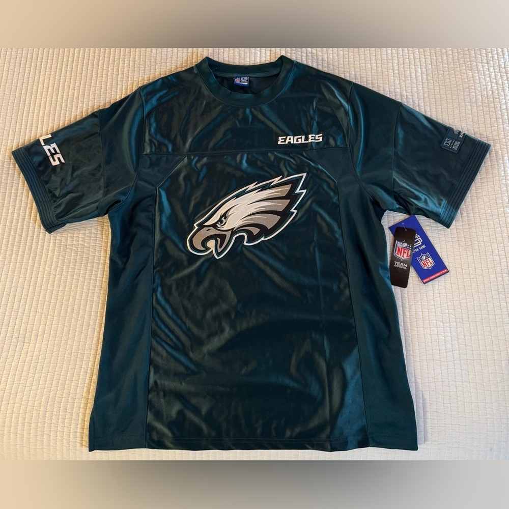 NFL Ultra Game PHILADELPHIA EAGLES midnight green men's jersey Sz M - NWT!